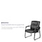 Flash Furniture Hercules Executive Side Reception Chair, Black Back, 29-1/2 in W 29" L 39-1/4" H, Padded GO-2136-GG - alternate 2