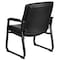 Flash Furniture Hercules Executive Side Reception Chair, Black Back, 29-1/2 in W 29" L 39-1/4" H, Padded GO-2136-GG - alternate 7