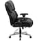 Flash Furniture Hercules Office Chair, Black Back, 30 in W 34" L 48" H, Adjustable Padded GO-2149-LEA-GG - alternate 9