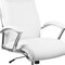 Flash Furniture Contemporary Chair White High Back Exec Chair, Fixed Arms, 20" to 22" Height, Plastic, White GO-2192-WH-GG - alternate 9