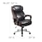 Flash Furniture Contemporary Office Chair, Brown Back, 30 in W 33" L 52" H, Padded GO-2223-BN-GG - alternate 2