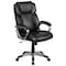 Flash Furniture Executive Chair, Mid-Back, Black Lthr GO-2236M-BK-GG - alternate 3