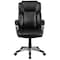 Flash Furniture Executive Chair, Mid-Back, Black Lthr GO-2236M-BK-GG - alternate 9