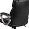 Flash Furniture Executive Chair, Mid-Back, Black Lthr GO-2236M-BK-GG - alternate 5