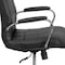 Flash Furniture Contemporary Chair Fixed Arms, 18-1/2" to 22-1/4" Height, Black GO-2240-BK-GG - alternate 8
