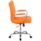 Flash Furniture Contemporary Chair Fixed Arms, 18-1/2" to 22-1/4" Height, Metal, Orange GO-2240-ORG-GG - alternate 10