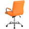 Flash Furniture Contemporary Chair Fixed Arms, 18-1/2" to 22-1/4" Height, Metal, Orange GO-2240-ORG-GG - alternate 6