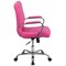 Flash Furniture Contemporary Chair Fixed Arms, 18-1/2" to 22-1/4" Height, Pink GO-2240-PK-GG - alternate 10