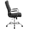 Flash Furniture High Back Black LeatherSoft Executive Swivel Office Chair with Chrome Frame and Arms GO-2286H-BK-GG - alternate 10