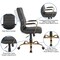Flash Furniture Black Leather Gold Frame High Back Chair GO-2286H-BK-GLD-GG - alternate 7