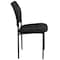 Flash Furniture Contemporary Side Chair, Black Seat, Black Back, 19.75 W 24" L 34.75 H, Fixed, Mesh Seat GO-515-2-GG - alternate 4