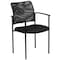 Flash Furniture Contemporary Side Chair, Black Back, 23-1/2 in W 24" L 34-3/4" H, Mesh Seat GO-516-2-GG - alternate 4