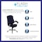 Flash Furniture Contemporary Chair Fixed Arms, 18-1/4" to 22" Height, Metal, Navy Blue Microfiber GO-725-NVY-GG - alternate 5