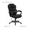 Flash Furniture Contemporary Chair Fixed Arms, 17-3/4" to 21-1/2" Height, Metal, Black GO-901-BK-GG - alternate 7
