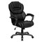 Flash Furniture Contemporary Chair Fixed Arms, 17-3/4" to 21-1/2" Height, Metal, Black GO-901-BK-GG - alternate 8
