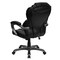 Flash Furniture Contemporary Chair Fixed Arms, 17-3/4" to 21-1/2" Height, Metal, Black GO-901-BK-GG - alternate 2