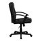 Flash Furniture Metal Contemporary Chair, 18" to 22", Fixed Arms, Black GO-937M-BK-LEA-GG - alternate 10
