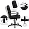 Flash Furniture Executive Chair, Black Seat, Fabric Back GO-ST-6-BK-GG - alternate 7