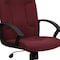 Flash Furniture Contemporary Chair Fixed Arms, 17-1/4" to 21-1/4" Height, Fabric, Burgundy GO-ST-6-BY-GG - alternate 6