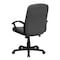 Flash Furniture Contemporary Chair Gray Mid-Back Exec Chair, Fixed Arms, 17-1/4" to 21-1/4" Height, Fabric, Gray GO-ST-6-GY-GG - alternate 4