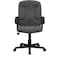 Flash Furniture Contemporary Chair Gray Mid-Back Exec Chair, Fixed Arms, 17-1/4" to 21-1/4" Height, Fabric, Gray GO-ST-6-GY-GG - alternate 9
