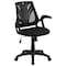 Flash Furniture Mesh Task Chair, 21 1/2-, Padded, Back, Seat, Frame: Black GO-WY-82-GG - alternate 7