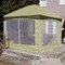 King Canopy Backyard Gazebo, 10ft.x10ft., Olive Branch GP1010OB - alternate 7