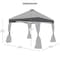 King Canopy Backyard Gazebo, 10ftx10ft., Stone Garden GP1010SG - alternate 6