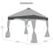 King Canopy Backyard Gazebo, 13ft.x13ft., Stone Garden GP1313SG - alternate 4