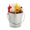 Tablecraft Galvanized Round Pail, 1.25 gallon GT87 - alternate 2