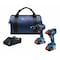 Bosch CordlessToolCombinationKit, (2)4.0Ah GXL18V-233B25 - alternate 1
