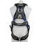 Werner H0120 Harness, M/L, 425 lb, Quick-Connect Chest/ Tongue Leg Straps, Back D-Ring H012002 - alternate 2