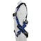 Werner H0120 Harness, M/L, 425 lb, Quick-Connect Chest/ Tongue Leg Straps, Back D-Ring H012002 - alternate 3