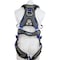 Werner H0230 Harness, M/L, 425 lb, Quick-Connect Chest/ Quick-Connect Leg Straps, Back, Chest D-Ring H023002 - alternate 2