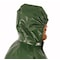 Tingley Iron Eagle Rain Hood, Green, Snaps, Nylon/Polyurethane H22148 - alternate 2