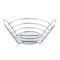 Tablecraft Meranda Rnd Basket, Chrm, 8"X3.5 H71758 - alternate 3