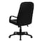 Flash Furniture Contemporary Chair High Back Exec Chair w/Arms, Black, 17" to 21" Height, Vinyl, Black H8021-GG - alternate 8