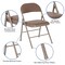 Flash Furniture Folding Chair, Vinyl, Beige HA-F003D-BGE-GG - alternate 2