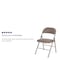 Flash Furniture Folding Chair, Vinyl, Gray HA-F003D-GY-GG - alternate 8