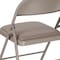 Flash Furniture Folding Chair, Vinyl, Gray HA-F003D-GY-GG - alternate 3