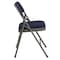 Flash Furniture Fabric Folding Chair, Navy, 1" Padded Seat HA-MC309AF-NVY-GG - alternate 10