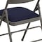 Flash Furniture Fabric Folding Chair, Navy, 1" Padded Seat HA-MC309AF-NVY-GG - alternate 8