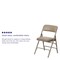 Flash Furniture Folding Chair, Beige Vinyl HA-MC309AV-BGE-GG - alternate 2