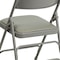 Flash Furniture Vinyl Folding Chair, Gray HA-MC309AV-GY-GG - alternate 8