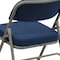 Flash Furniture Fabric Folding Chr, Navy, 2.5" Padded Seat HA-MC320AF-NVY-GG - alternate 2