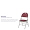 Flash Furniture Fabric Fldng Chair, Easy-Carry Hndl, Brgnd HA-MC705AF-3-BY-GG - alternate 3