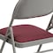 Flash Furniture Fabric Fldng Chair, Easy-Carry Hndl, Brgnd HA-MC705AF-3-BY-GG - alternate 6
