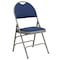 Flash Furniture Fabric Folding Chair, Navy HA-MC705AF-3-NVY-GG - alternate 2