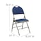 Flash Furniture Fabric Folding Chair, Navy HA-MC705AF-3-NVY-GG - alternate 8