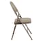 Flash Furniture Fldng Chair w/Easy Carry Hnldl, Beige Vnl HA-MC705AV-3-BGE-GG - alternate 9